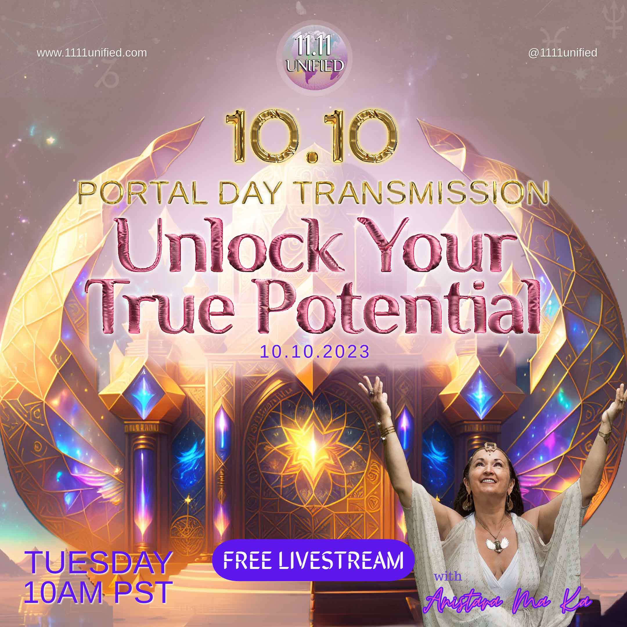 10.10 Portal Day Transmission: Unlock Your True Potential